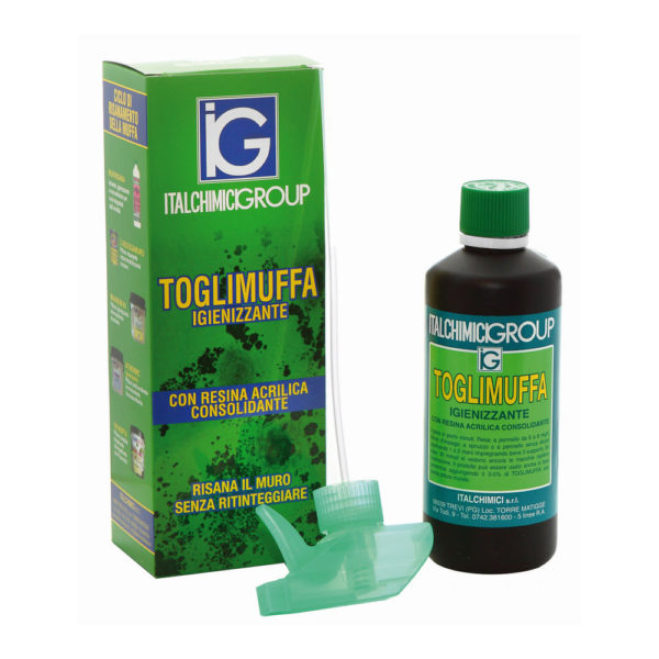 TOGLIMUFFA - IGIENIZZANTE CON RESINA ACRILICA CONSOLIDANTE